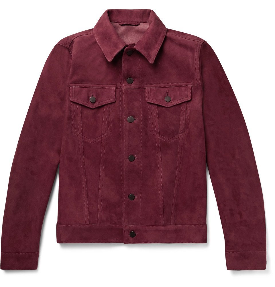 valstar suede trucker jacket