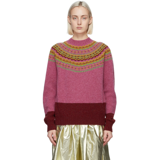 Red Benny Sweater Molly Goddard