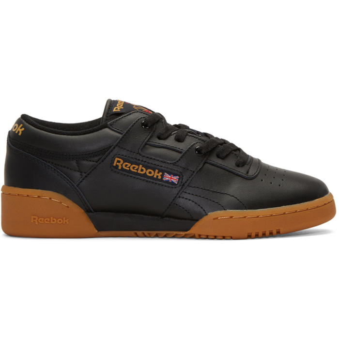 Reebok Classics Black Workout Sneakers Reebok Classics