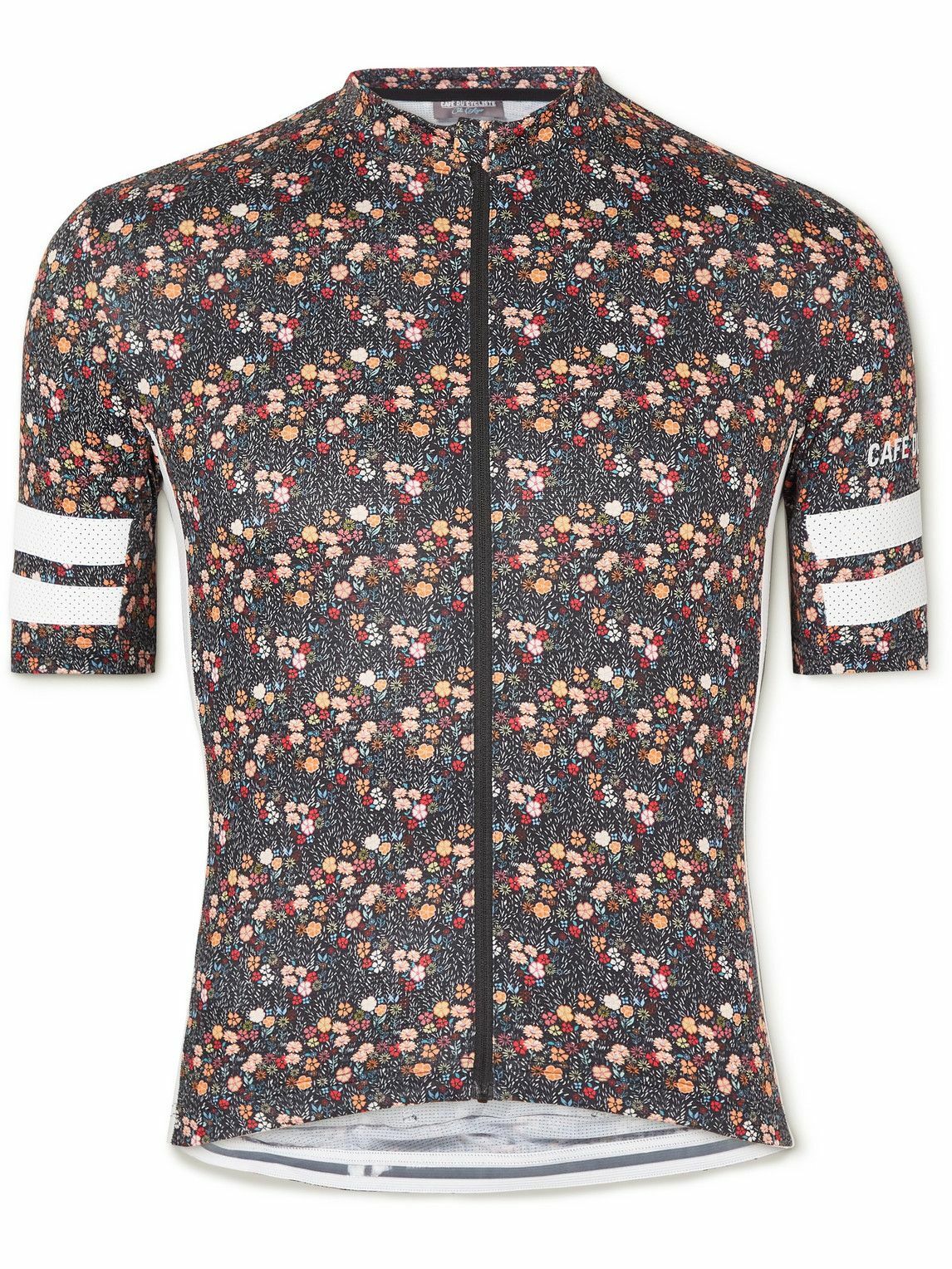 Café du Cycliste Floriane FloralPrint MeshPanelled Recycled Cycling