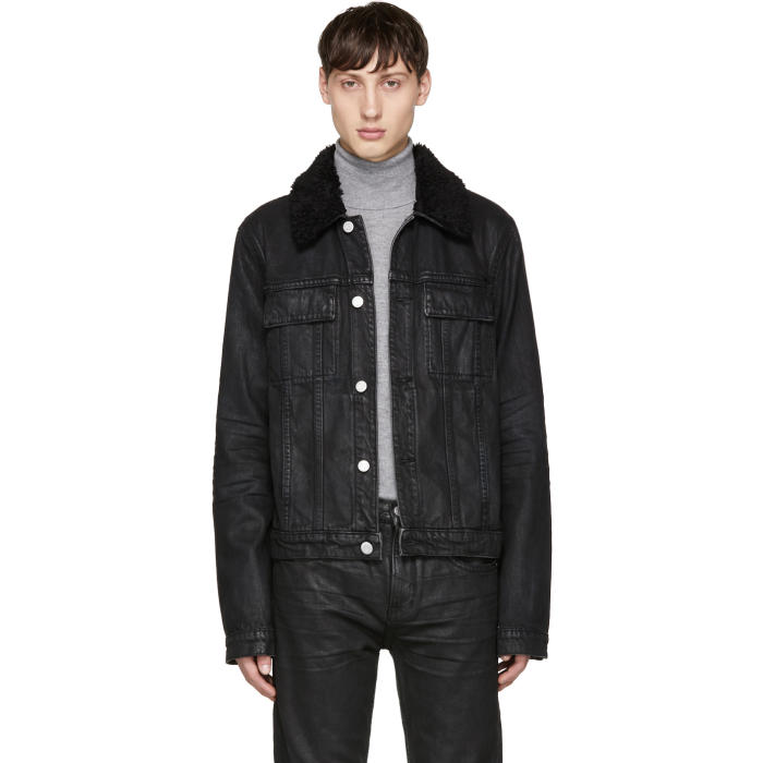 Black Denim Mr 87 Jacket Helmut Lang