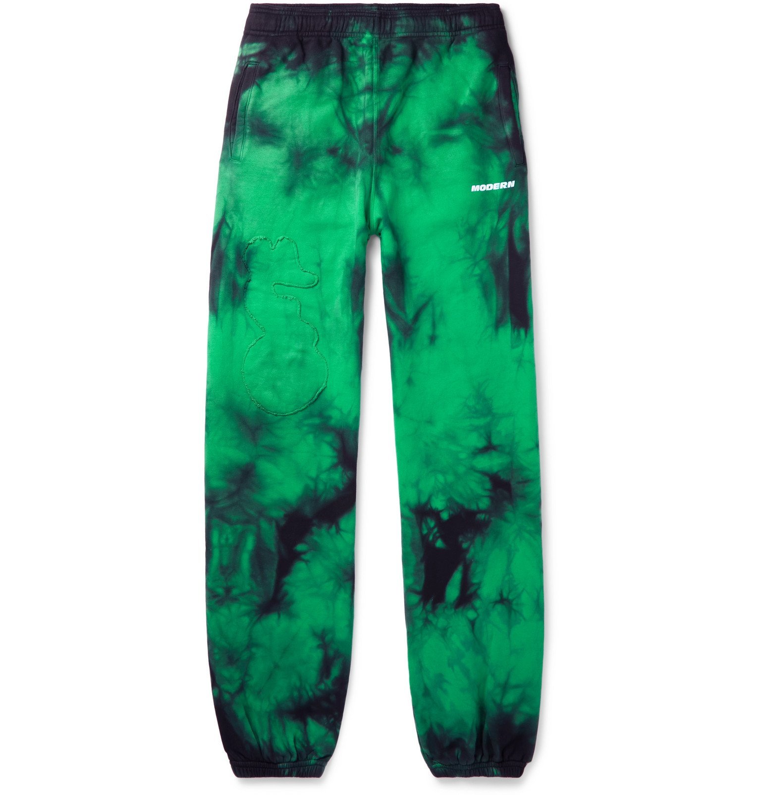 off white tie dye sweatpants