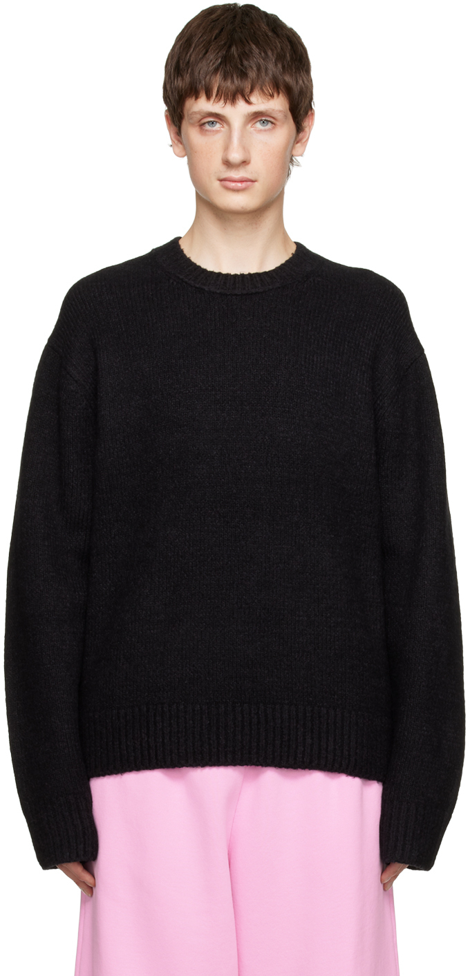 Acne Studios Black Pilled Sweater Acne Studios