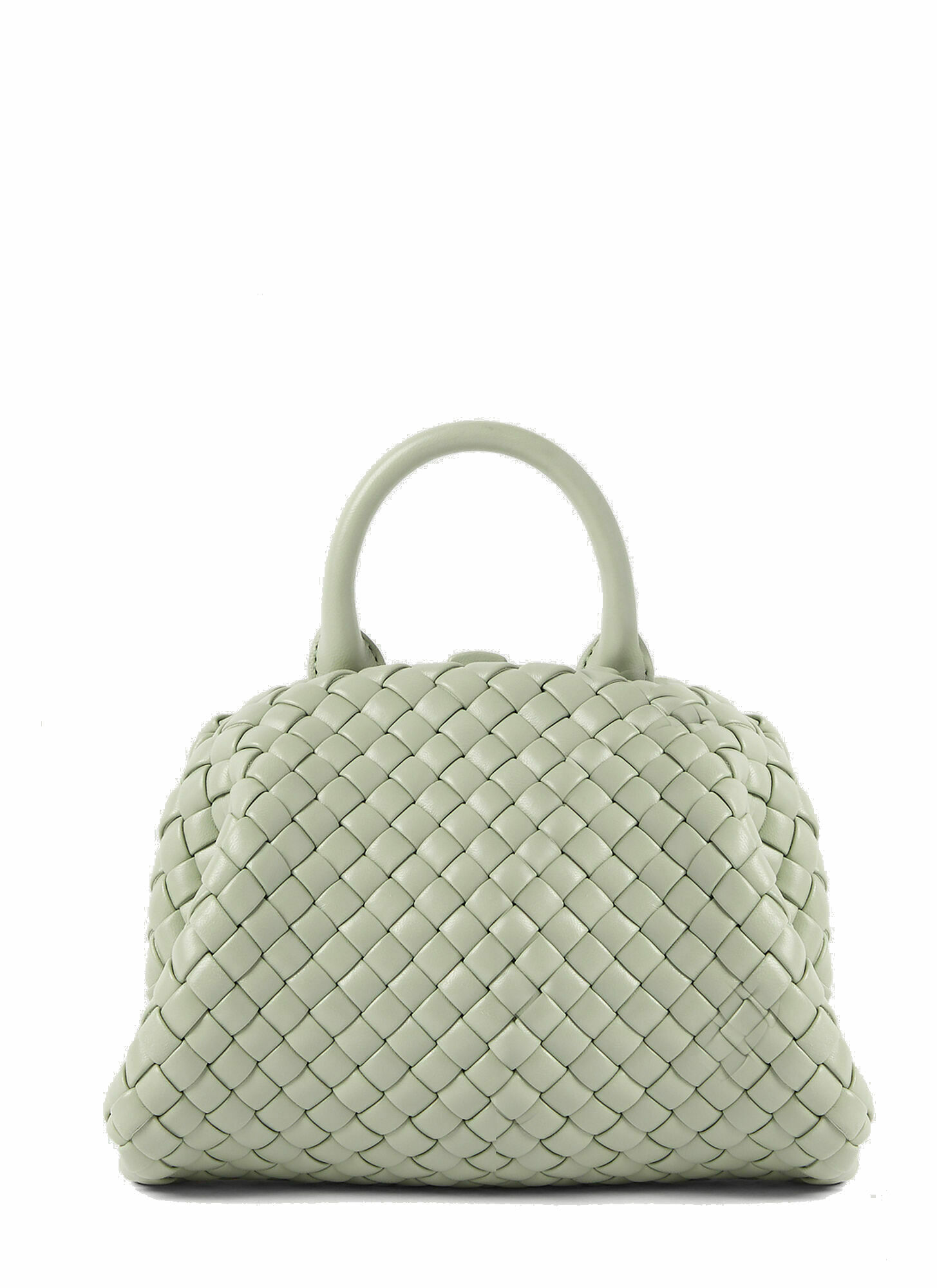 Bottega Veneta - Handle Handbag in Green Bottega Veneta