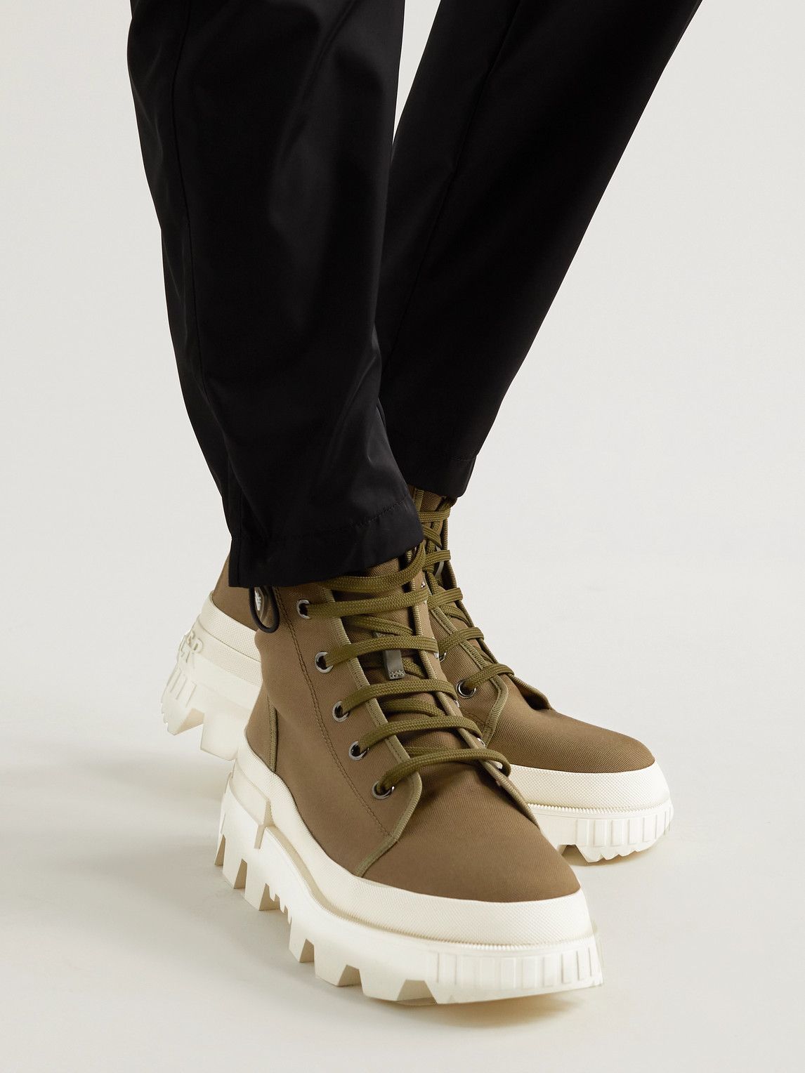 moncler green boots