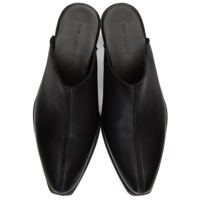 Our Legacy Black SlipOn Loafers Our Legacy