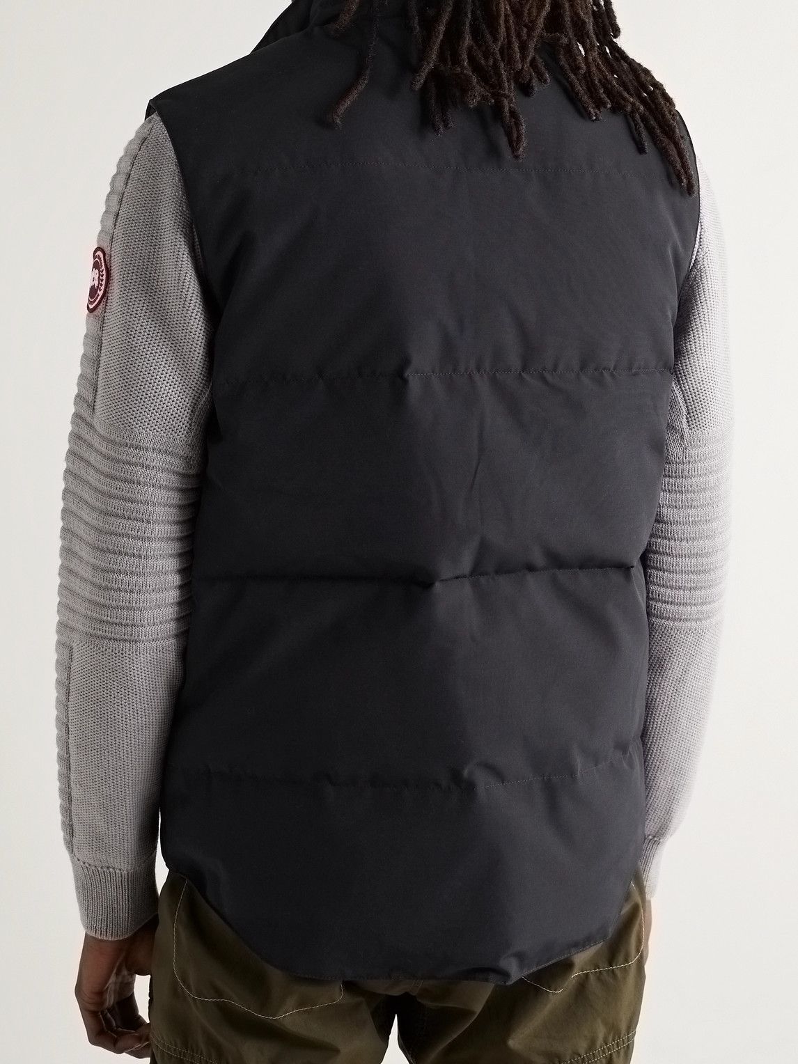 canada goose blue body warmer