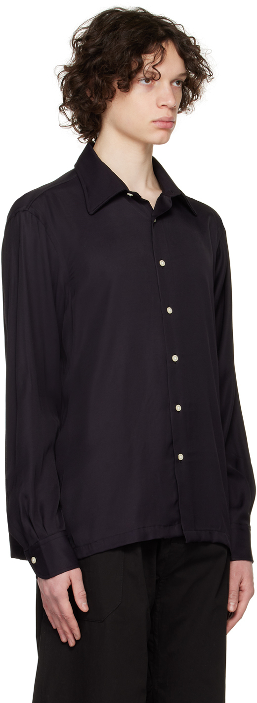 Factor's Black Button Up Shirt