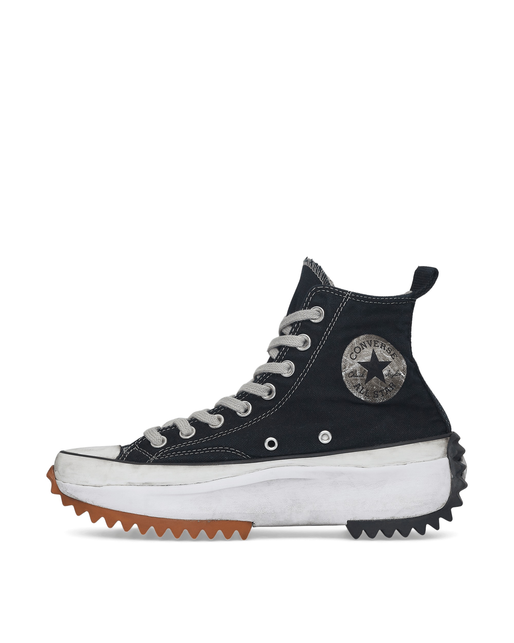 Run Star Hike Smoked Canvas Sneakers Converse