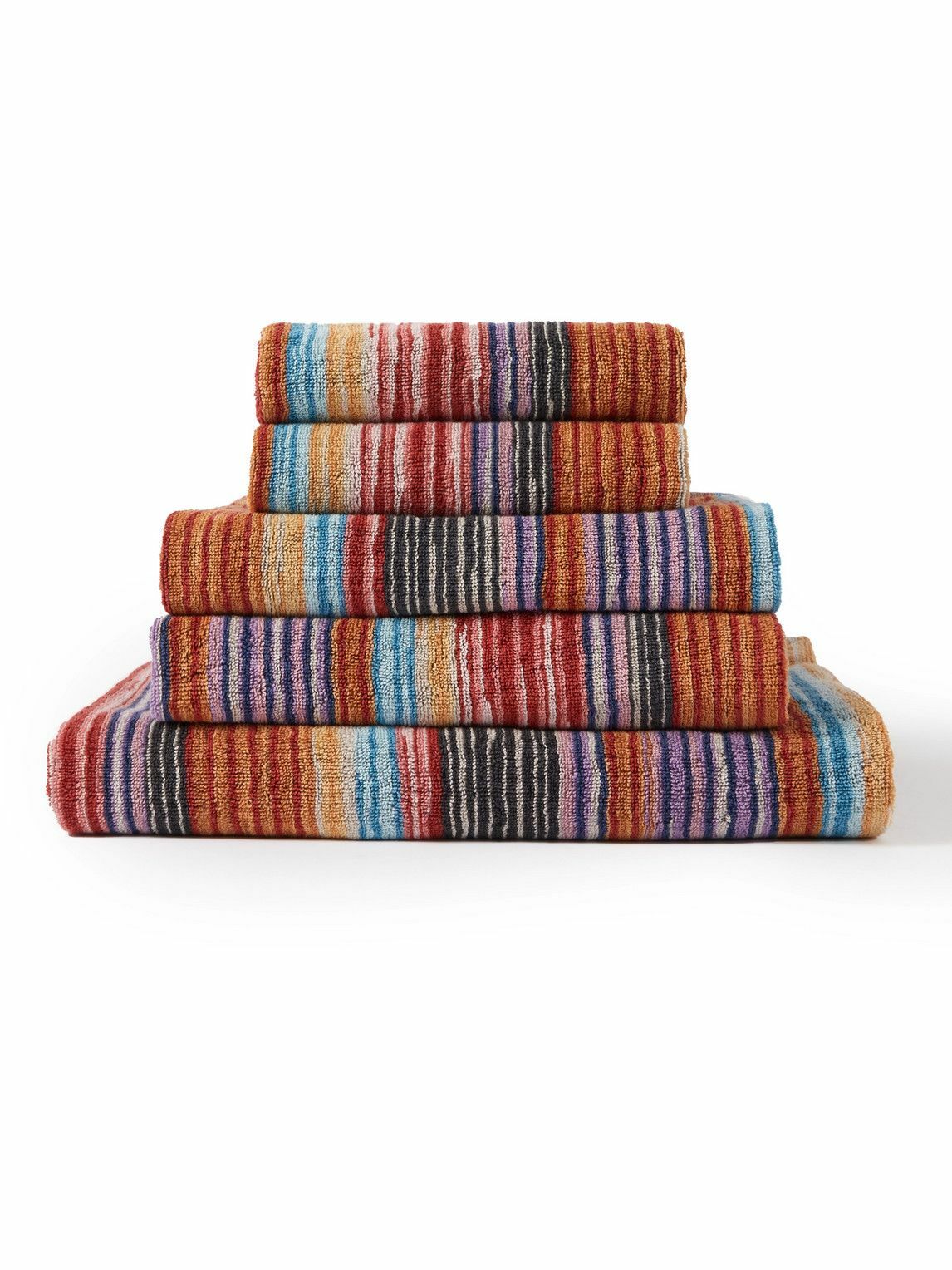 Missoni Home Bradley Set of Five CottonTerry Bath Towels Missoni Home