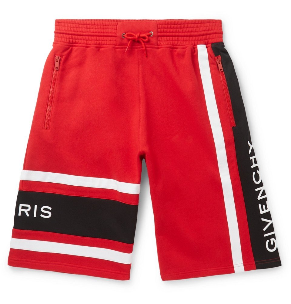 red givenchy shorts