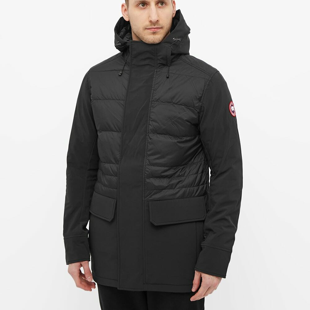 Canada Goose Men's Breton Coat in Black Canada Goose