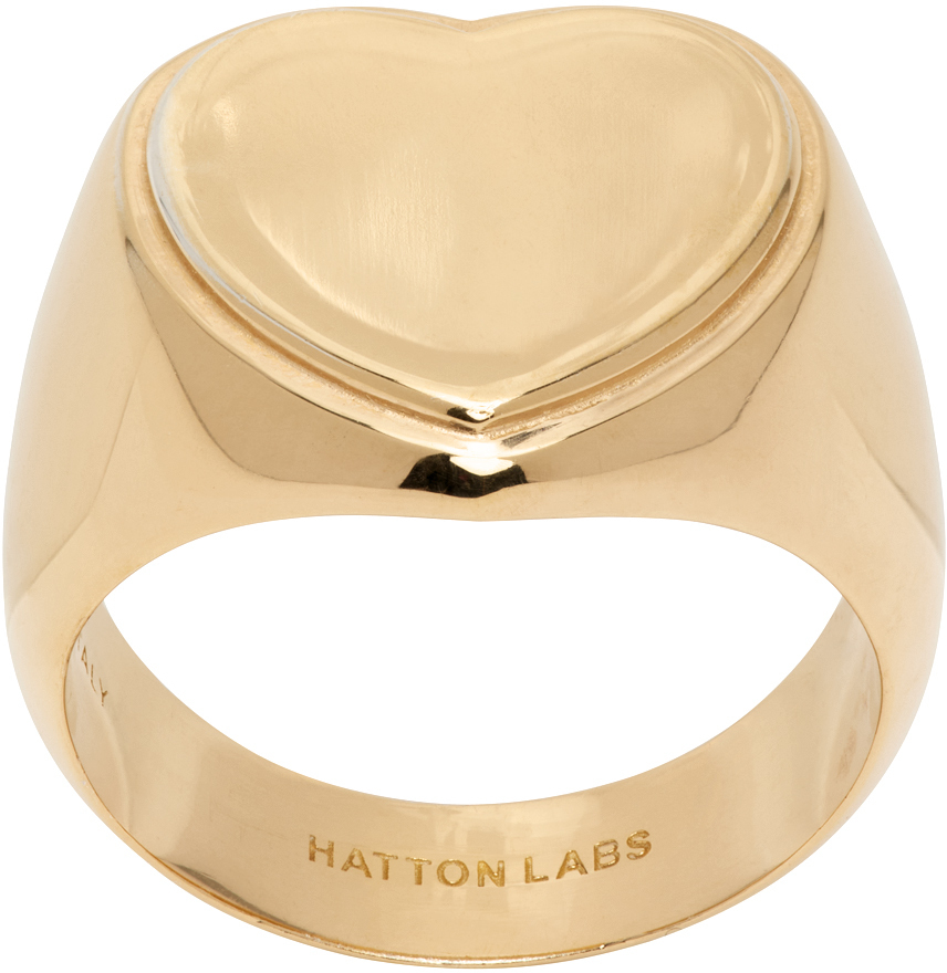 Hatton Labs Gold Heart Ring Hatton Labs