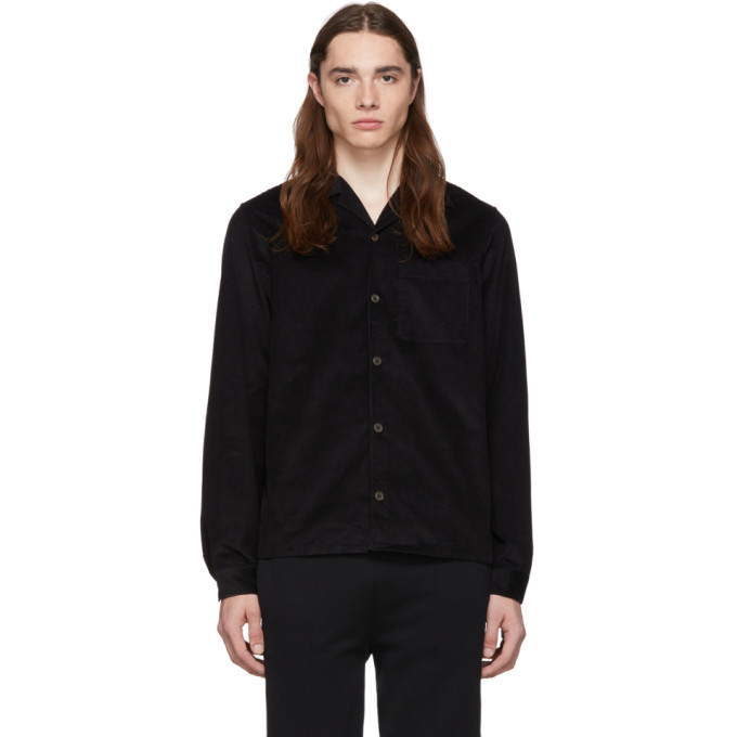 Prada Black Corduroy Shirt Prada