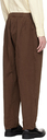 CASEY CASEY Brown Pleat Trousers