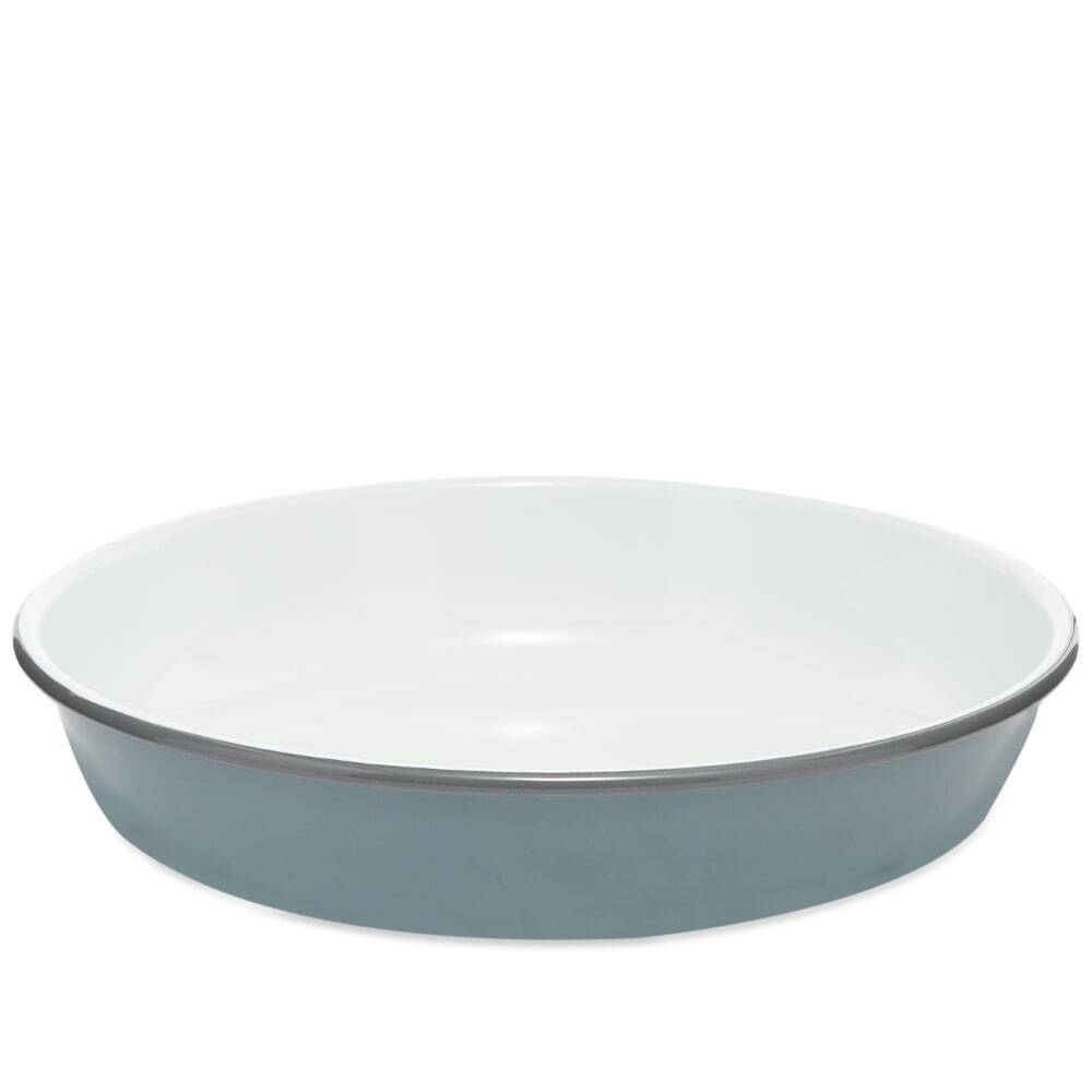 Falcon Enamelware Salad Bowl Large in Pigeon Grey Falcon Enamelware