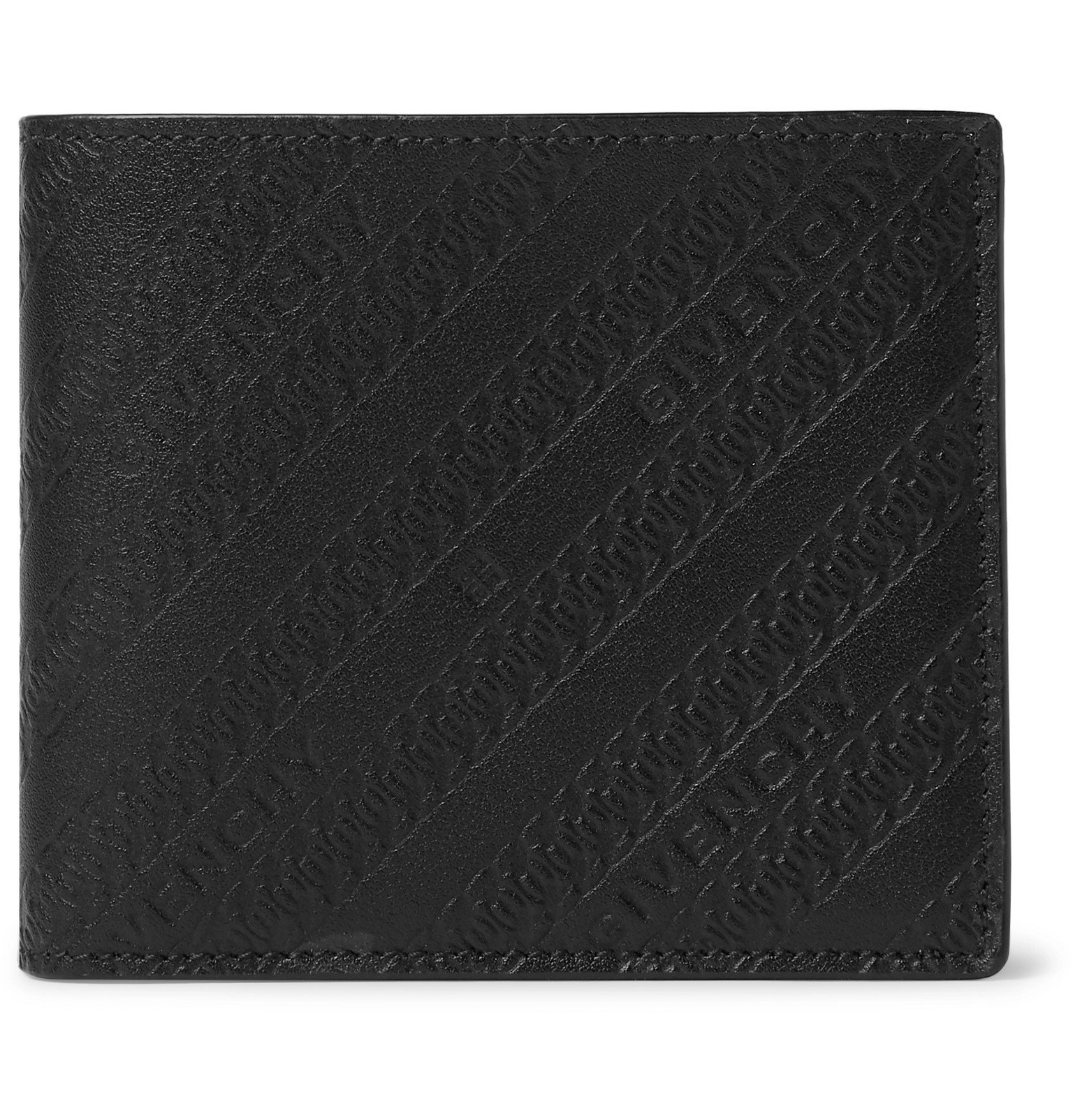 Givenchy - Logo-Embossed Leather Billfold Wallet - Black Givenchy