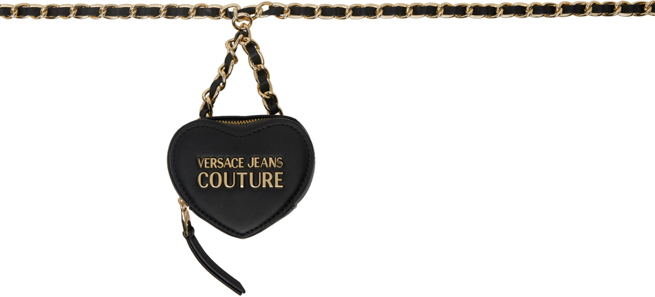 Photo: Versace Jeans Couture Black Heart Bag Belt