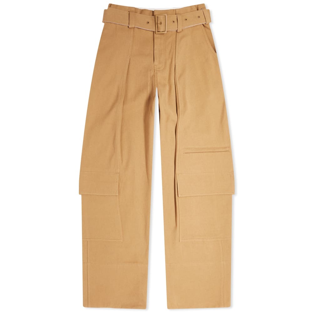 Low Classic Women's Low Pocket Cargo Pants in Beige Low Classic