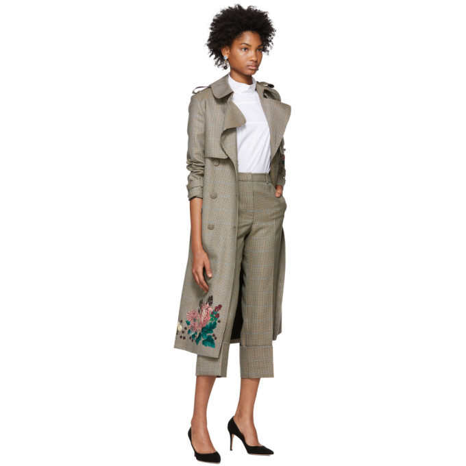 Erdem Beige Petra Trouser Erdem