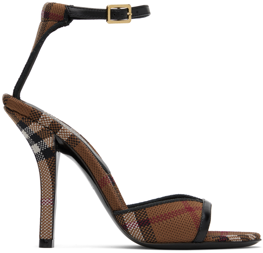 Philippa Sandals in Black Burberry