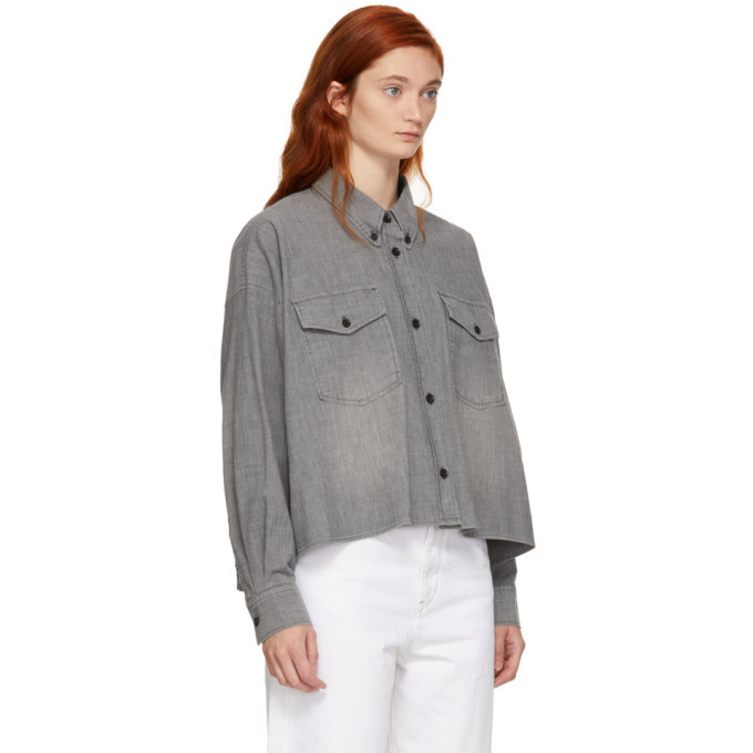 Isabel Marant Etoile Grey Lelora Shirt