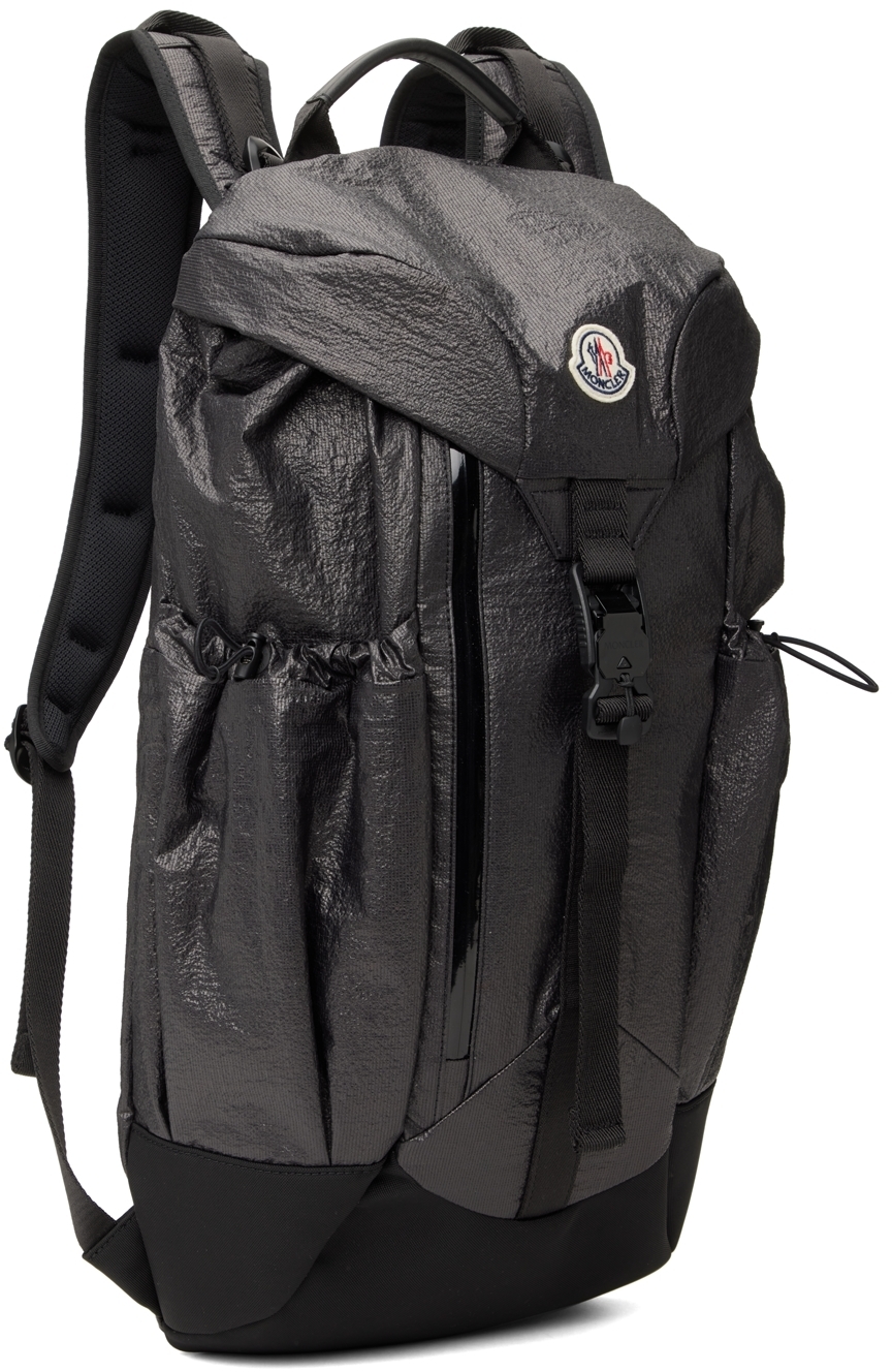 Moncler Black Ripstop Jet Backpack Moncler