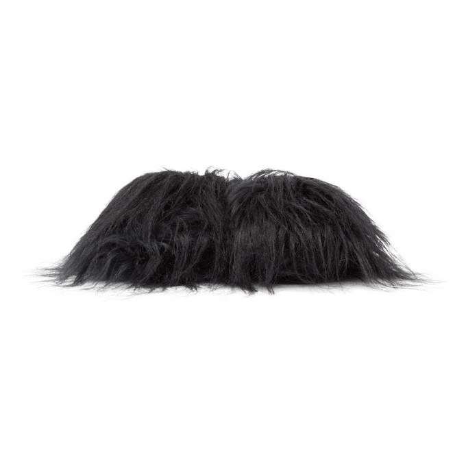 gucci hairy slippers