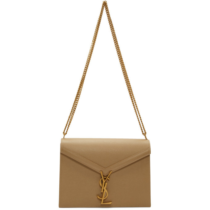 Saint Laurent Taupe Medium Cassandra Bag Saint Laurent