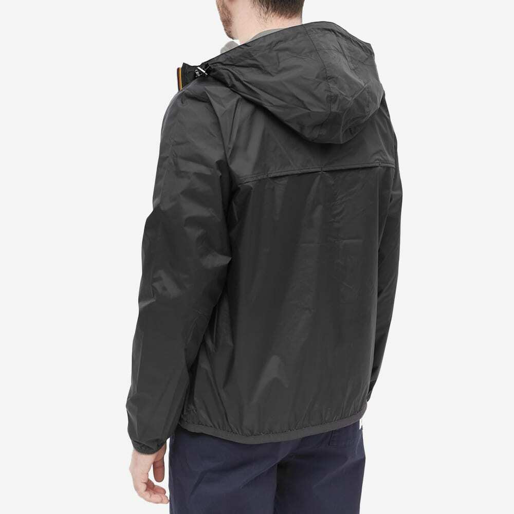 KWay Men's Le Vrai 3.0 Claude Packable Zip Jacket in Black Unico Kway