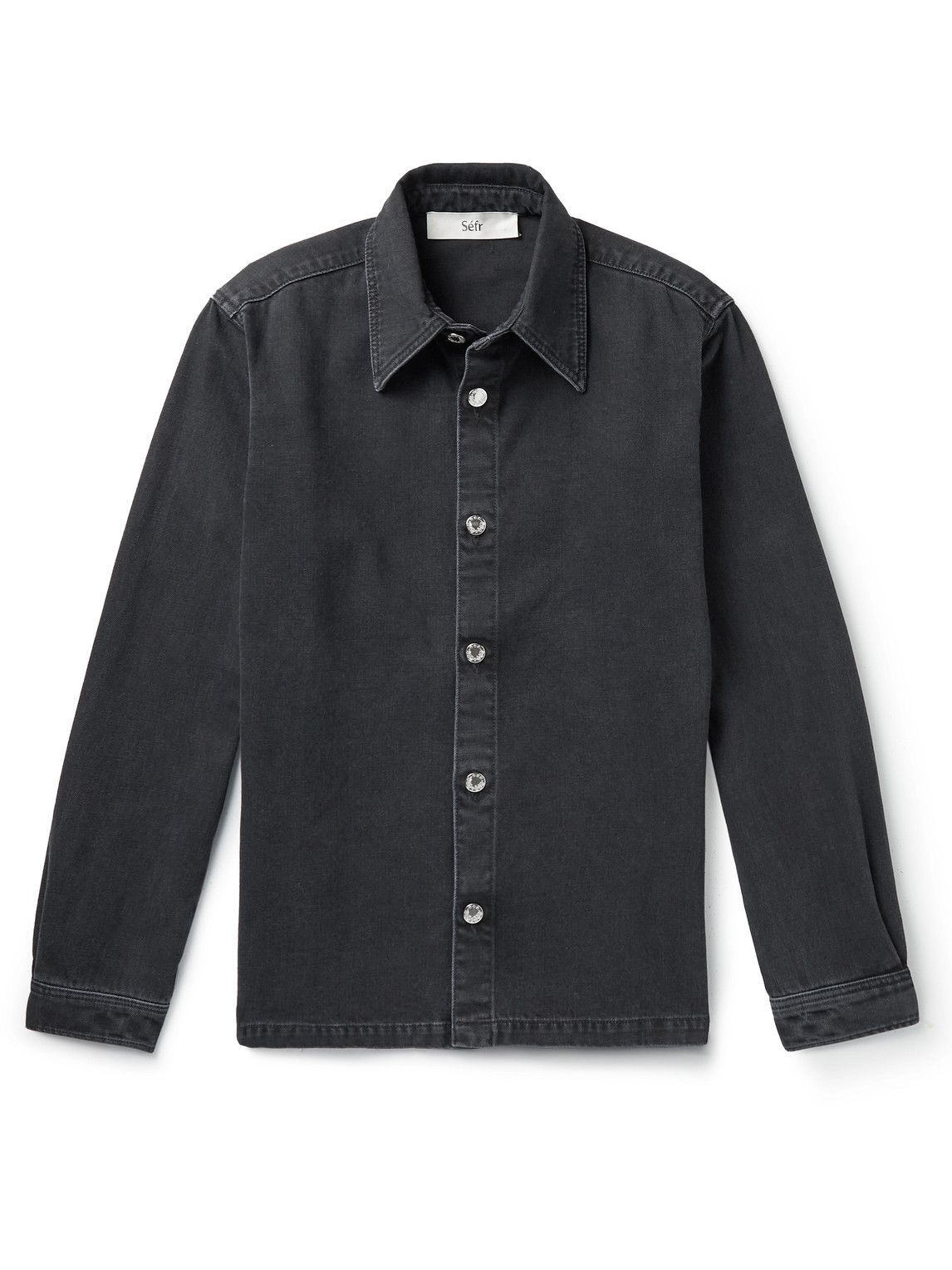 Séfr - Palak Denim Shirt - Black Séfr