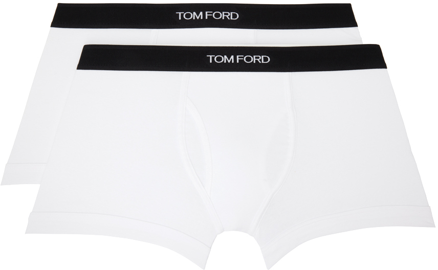 TOM FORD Two-Pack White Boxers TOM FORD