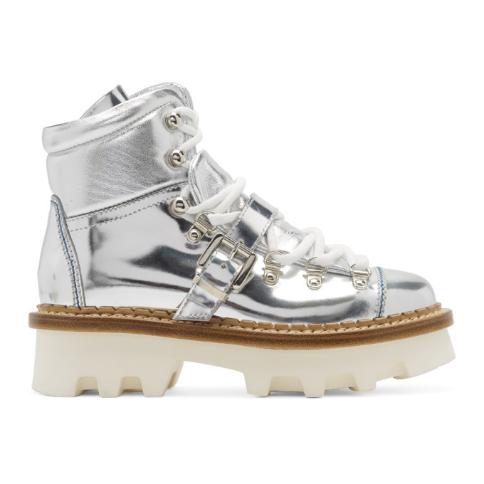 Moncler Grenoble Silver Winter Hiking 