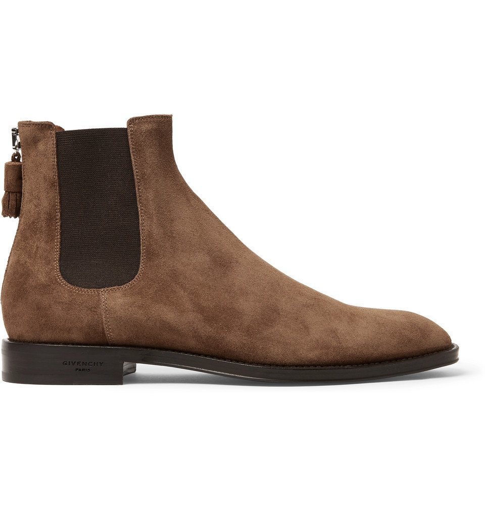 Givenchy - Suede Chelsea Boots - Men - Chocolate Givenchy