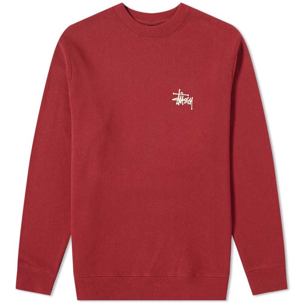 stussy basic crew sweat