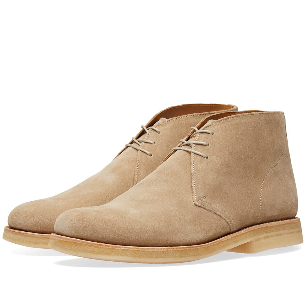 grenson suede chukka boots