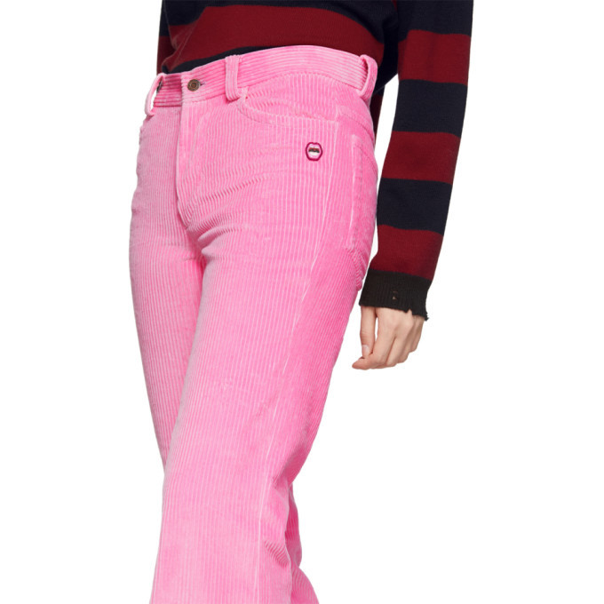 marc jacobs pink corduroy pants