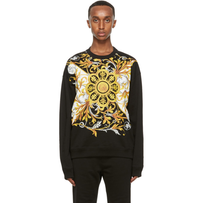 versace black sweatshirt