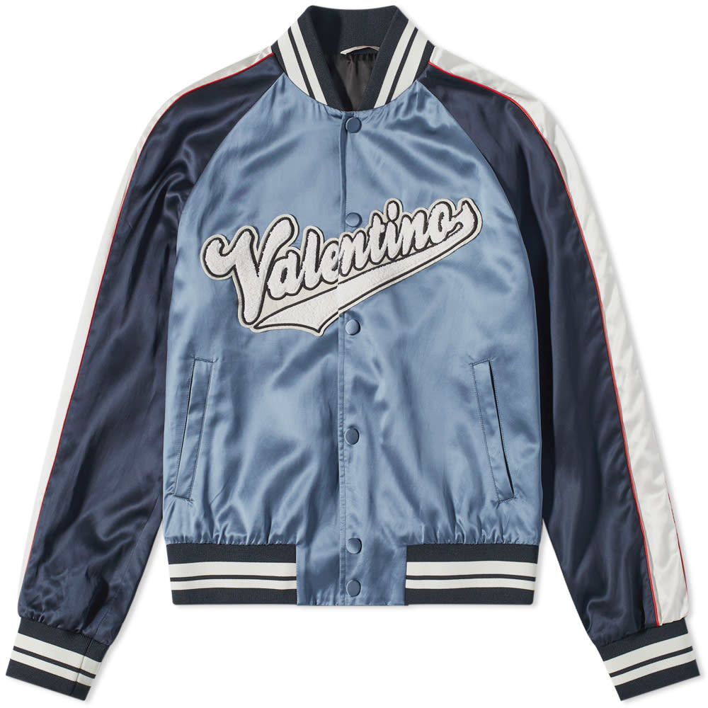 Valentino Logo Applique Souvenir Jacket Valentino