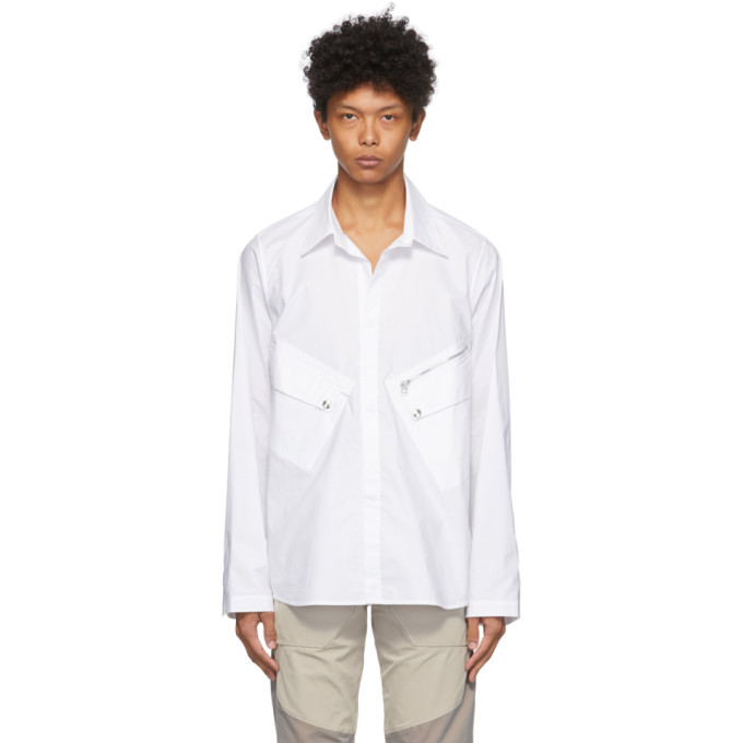 Arnar Mar Jonsson White Ventile Shirt Arnar Mar Jonsson