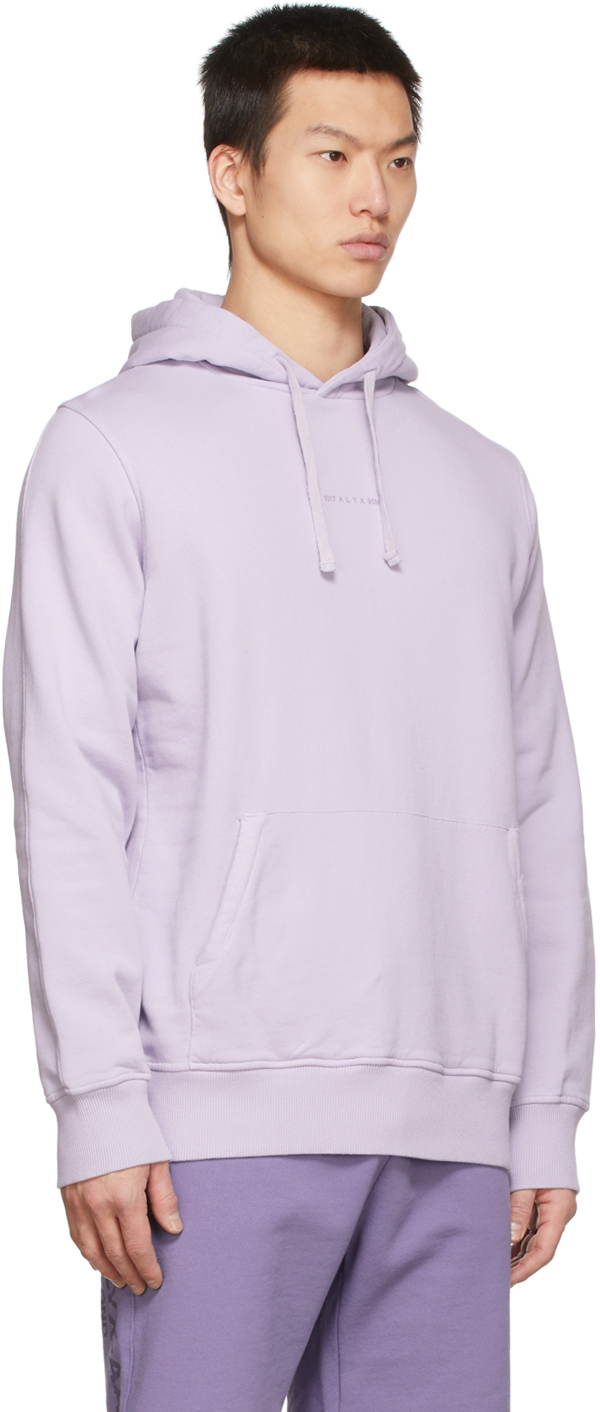 1017 ALYX 9SM Purple Collection Logo Hoodie