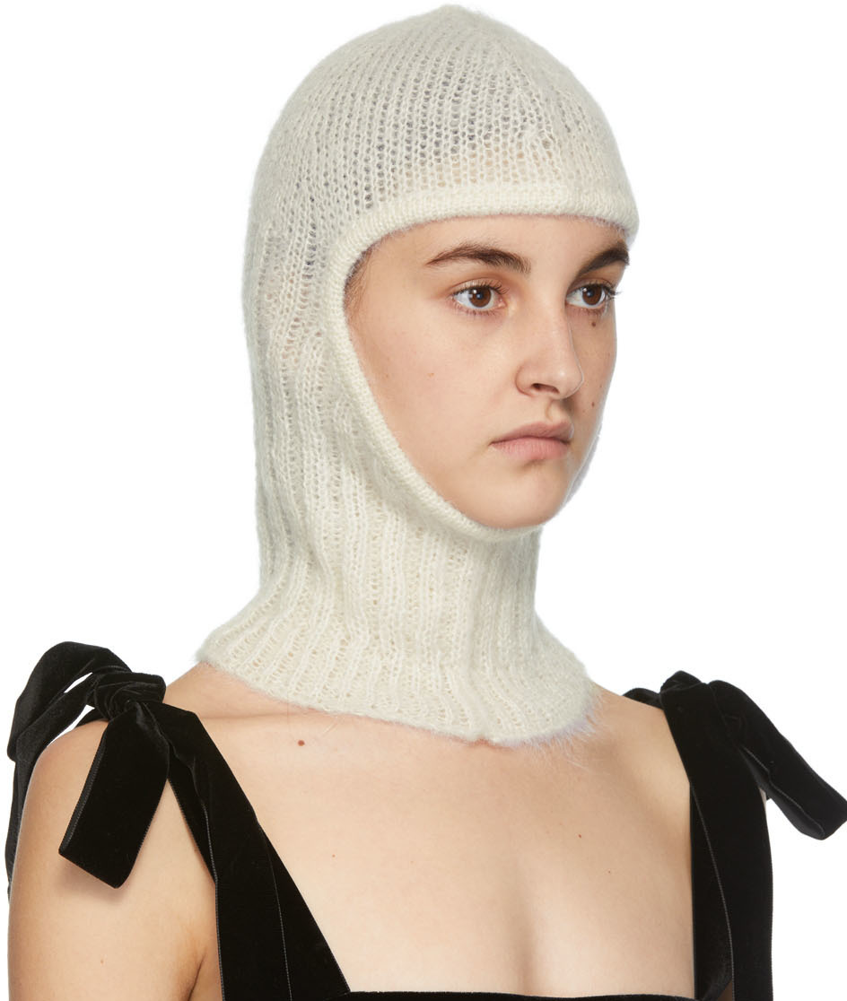 Cecilie Bahnsen OffWhite Gaia Balaclava Cecilie Bahnsen
