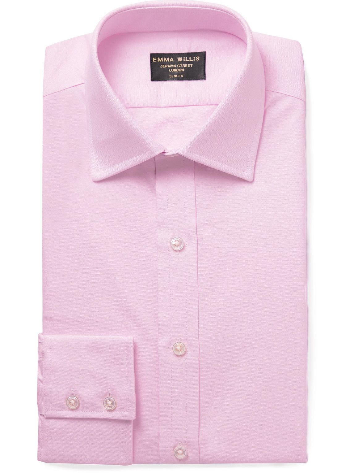 Emma Willis - Slim-Fit Cotton Oxford Shirt - Pink Emma Willis