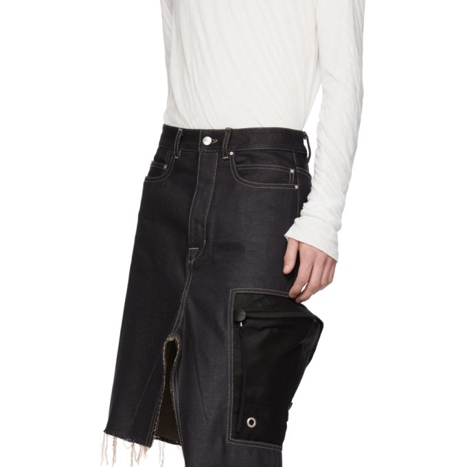 rick owens cargo skirt