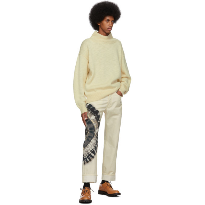 Dries Van Noten Off-White Tie-Dye 