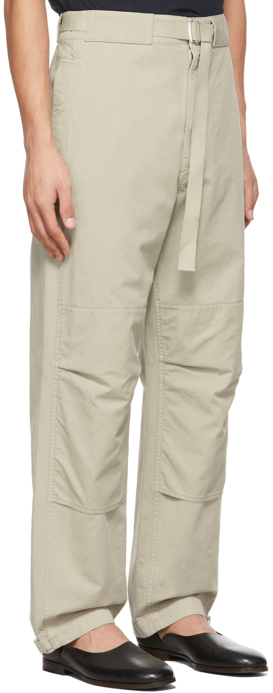 Lemaire Beige Utility Trousers Lemaire