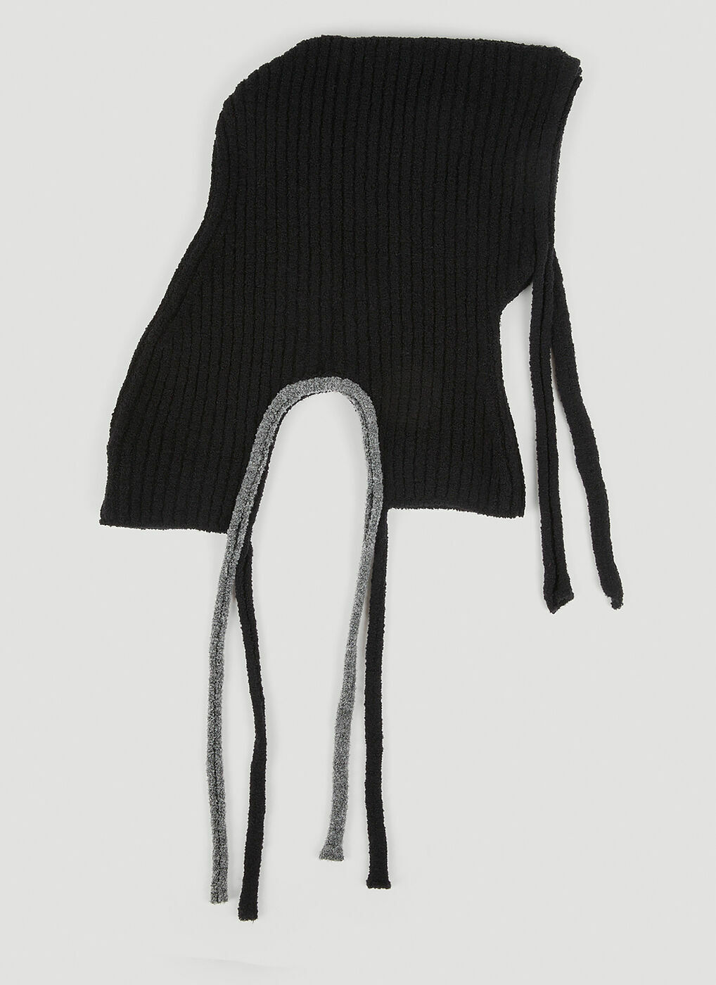 Knit Hood in Black Ottolinger