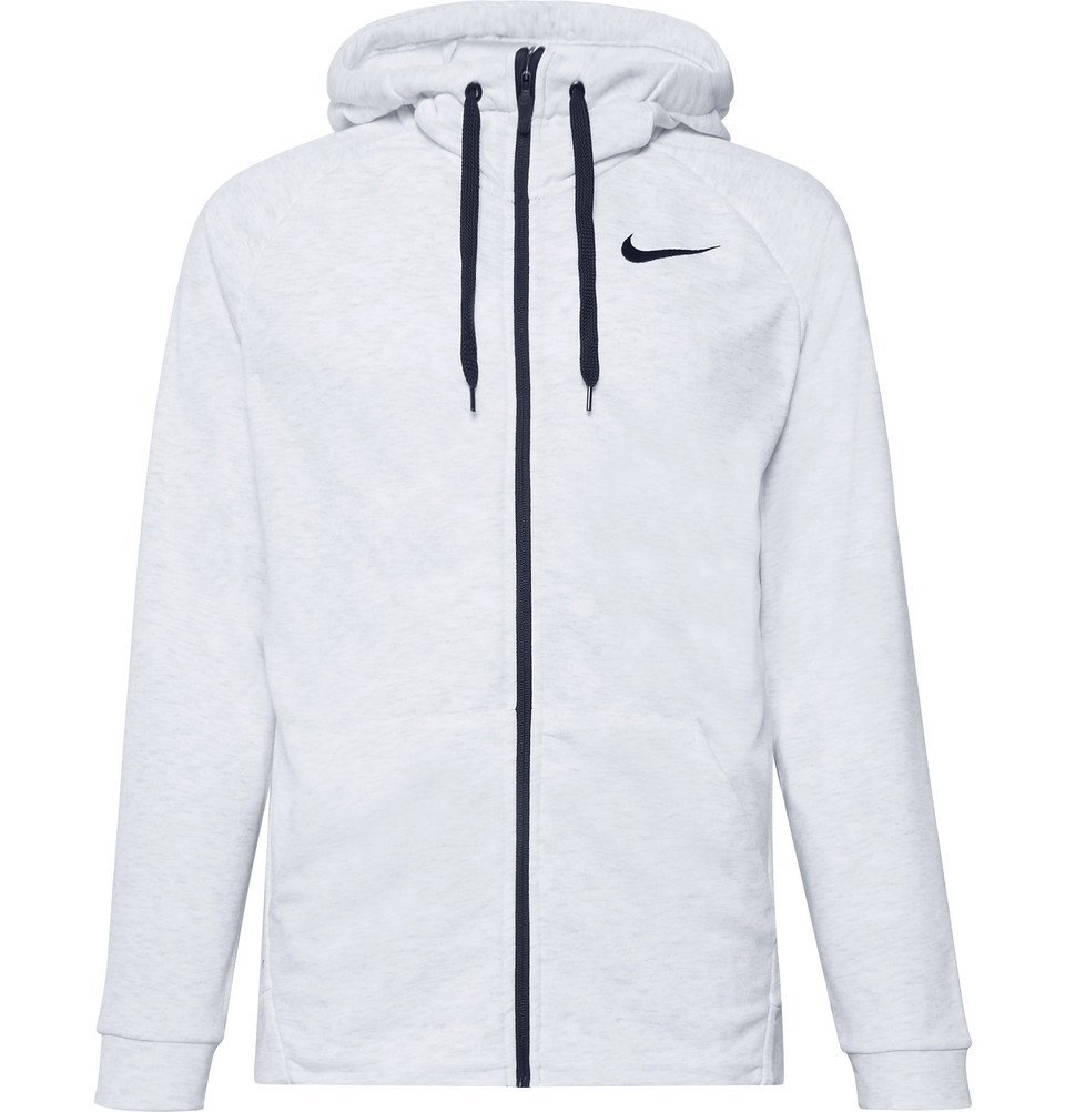 light gray nike zip up hoodie