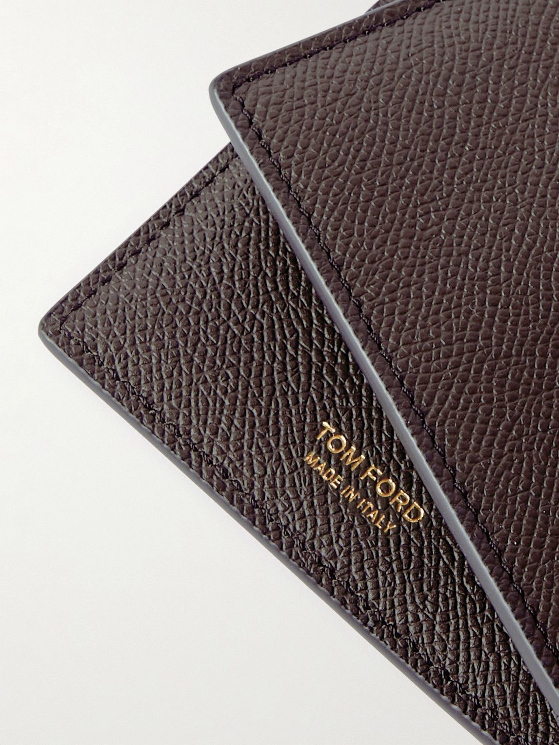 TOM FORD - Full-Grain Leather Billfold Wallet TOM FORD