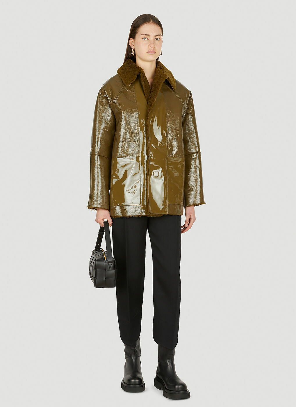 Original Lacquer Jacket in Olive Kassl Editions